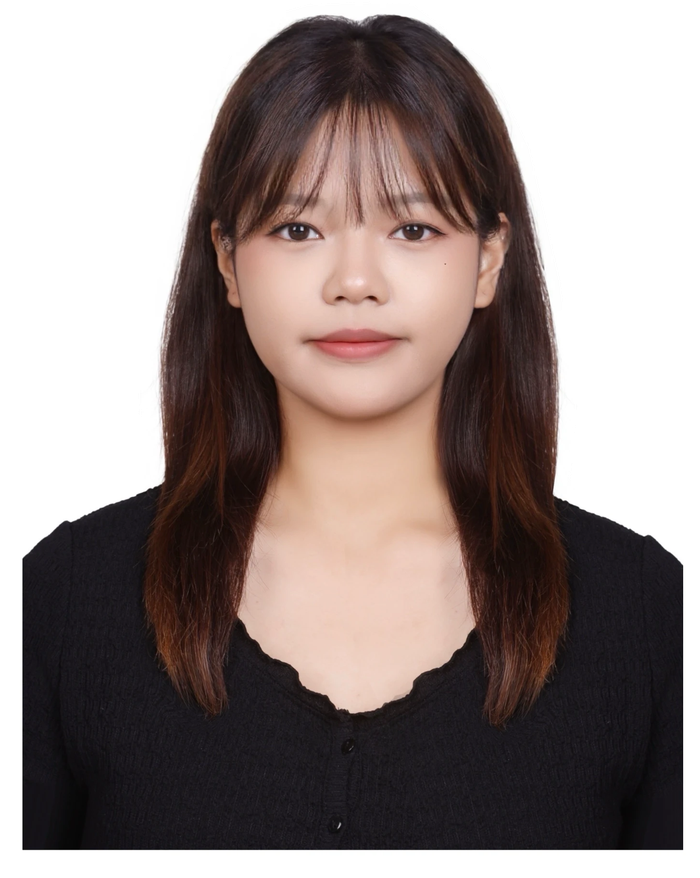 Cutout portrait sticker of Minji